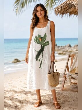 Xiaomanyun Flower Dress XXL NWOT